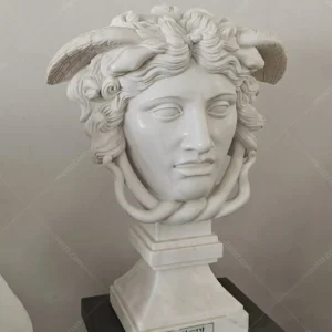 medusa bust sculpture