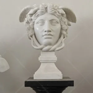 medusa bust sculpture