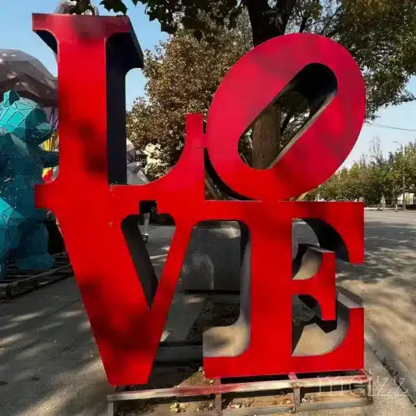 robert indiana love sculpture for sale