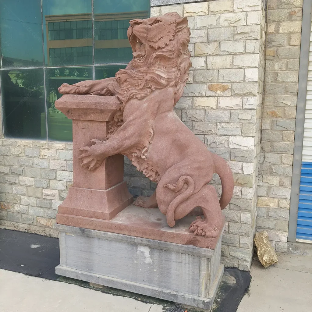 lion sculptures