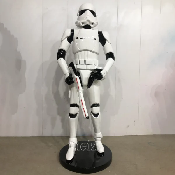 Life Size Stormtrooper Statue