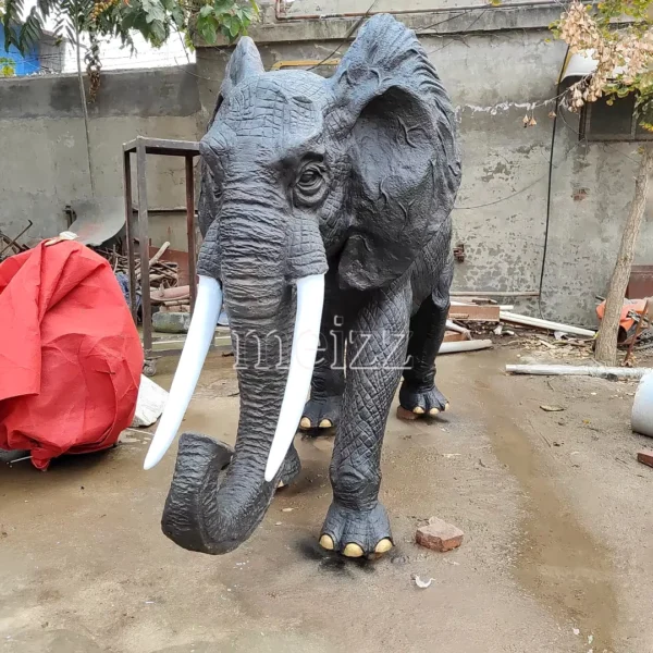 large bronze elephant statues