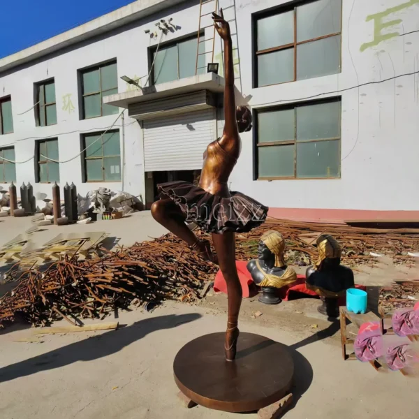 ballerina bronze sculpture