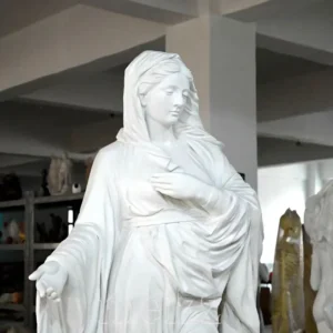 greek marble statue woman