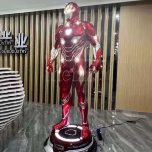 full size iron man statue