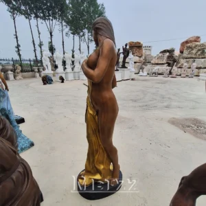Bronze Nude Woman Statue