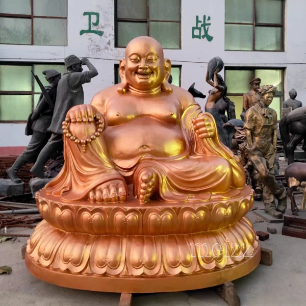 fat laughing buddha statue