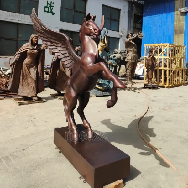 flying horse sculpture