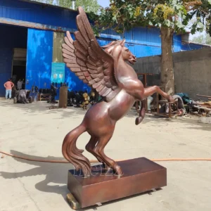 flying horse sculpture