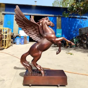 flying horse sculpture