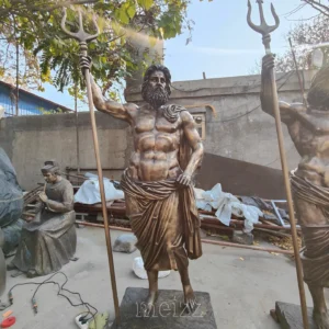 greek god poseidon statue