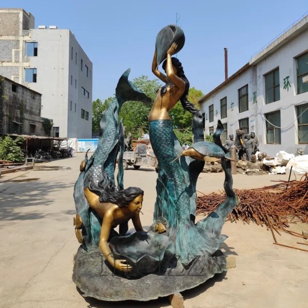 large mermaid statues for sale