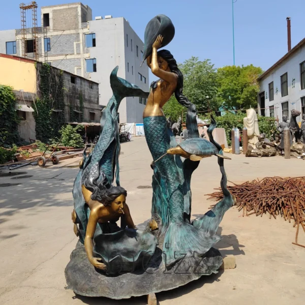 large mermaid statues for sale