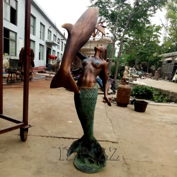 life size mermaid statue for sale