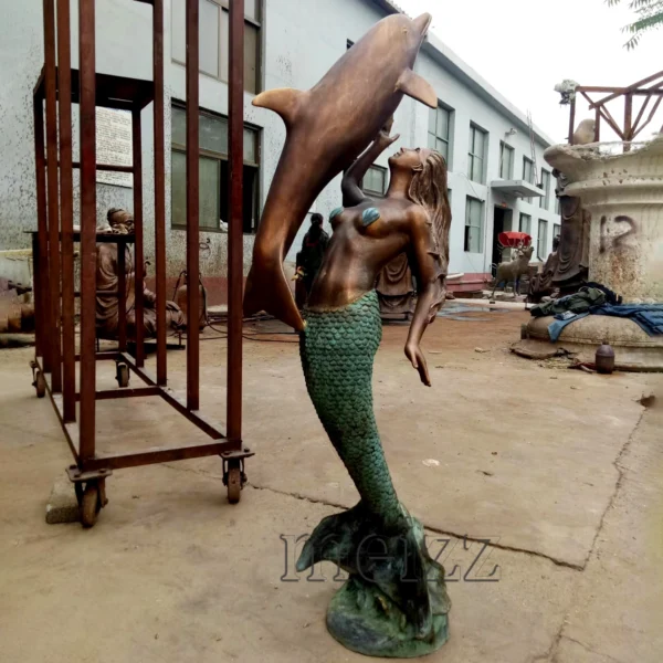 life size mermaid statue for sale