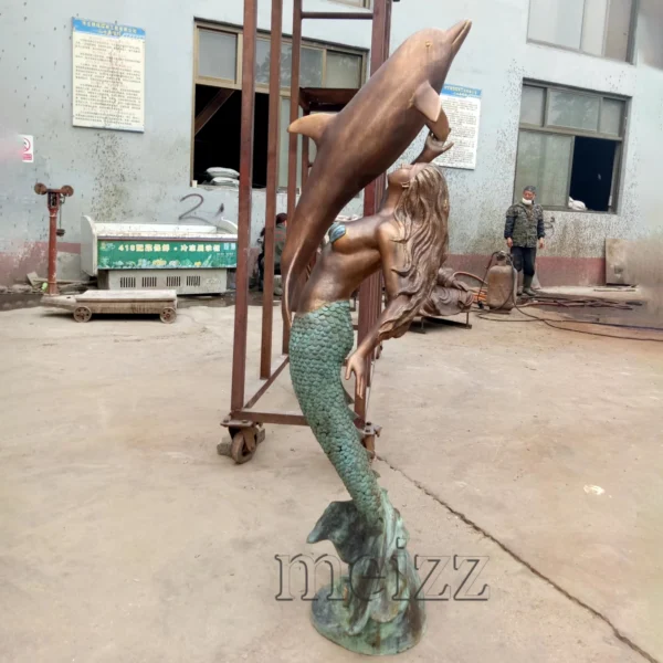 life size mermaid statue for sale