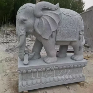 granite elephant statue