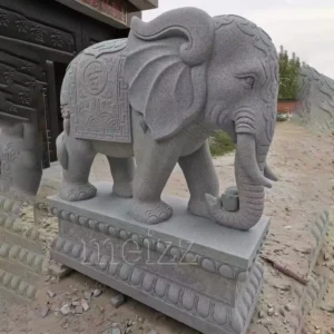 granite elephant statue