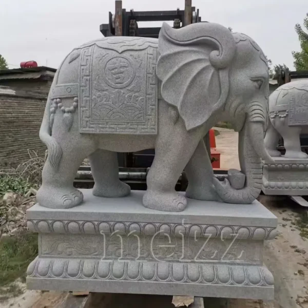 granite elephant statue