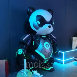 large panda statue