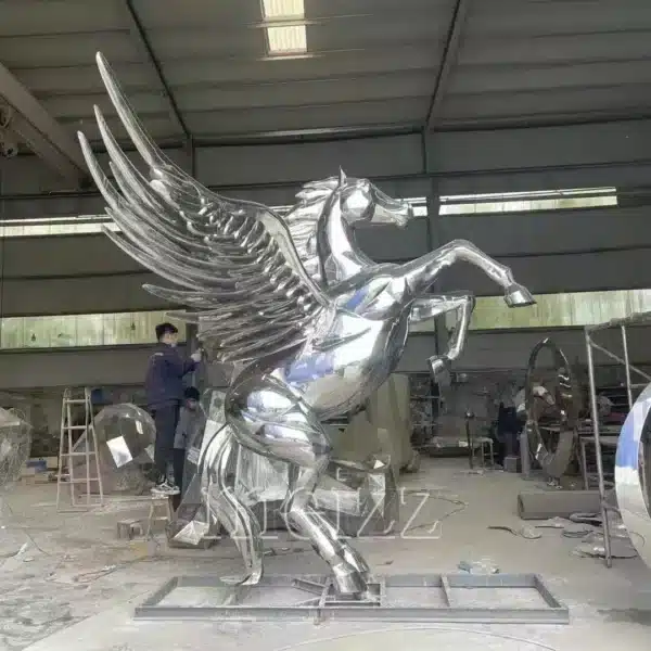 flying horse statue