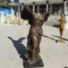 Bronze Headless Armless Angel Statue