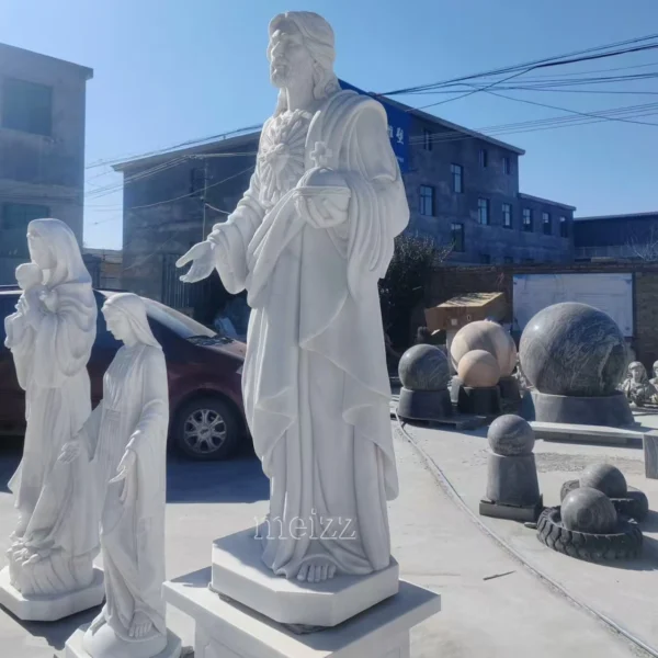 marble jesus statue