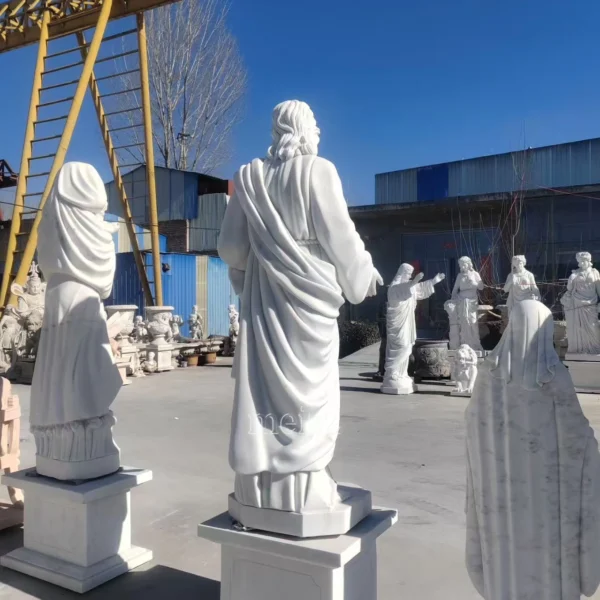 marble jesus statue