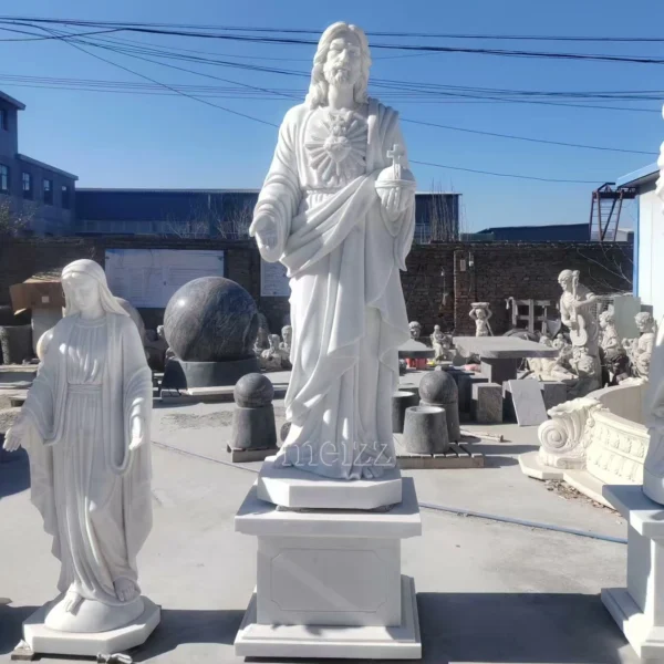 marble jesus statue