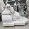 Marble Weeping Woman Statue