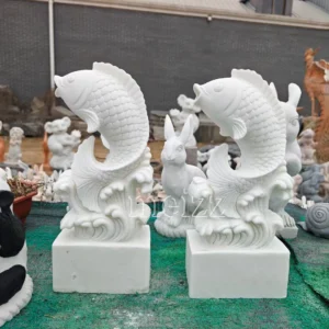 Stone Fish Water Feature