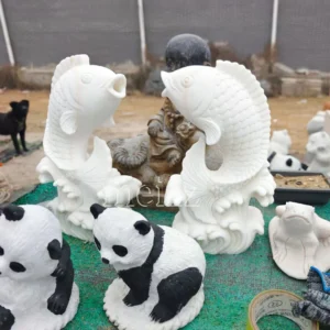 Stone Fish Water Feature