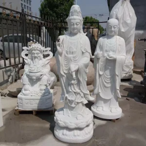 standing kuan yin statue