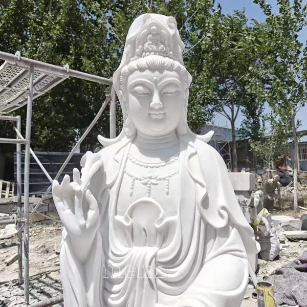 standing kuan yin statue