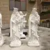 Virgin Mary Holding Jesus Sculpture