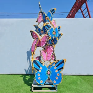 butterfly outdoor statue