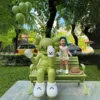 Kaws Sitting Statue
