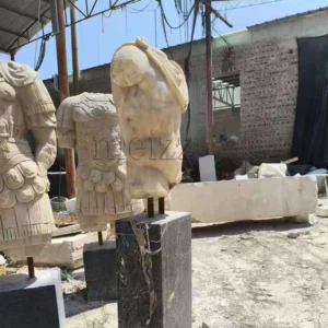 male torso sculpture decor