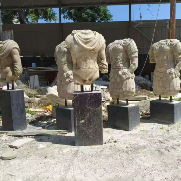male torso sculpture decor