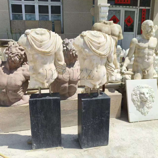 male torso sculpture decor