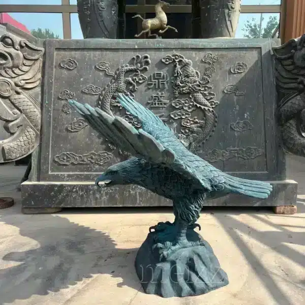 metal eagle sculptures for sale