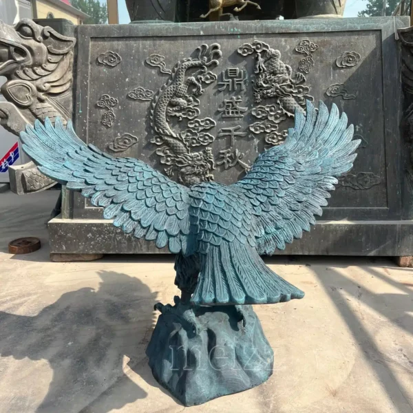metal eagle sculptures for sale