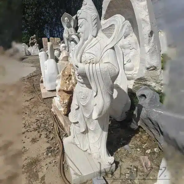 Guan Gong stone sculpture