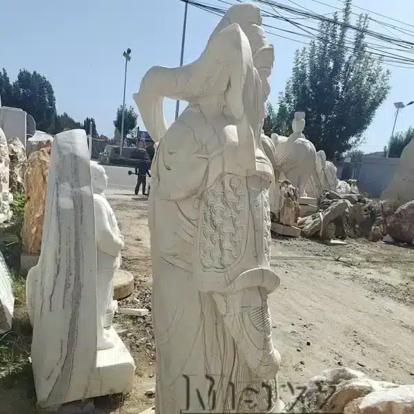 Guan Gong stone sculpture