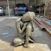 Sitting Buddha Statue Outdoor
