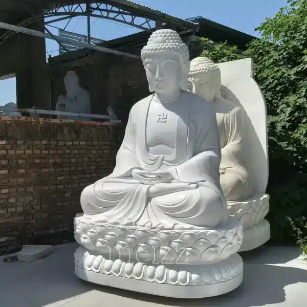 Large Marble Buddha Statue