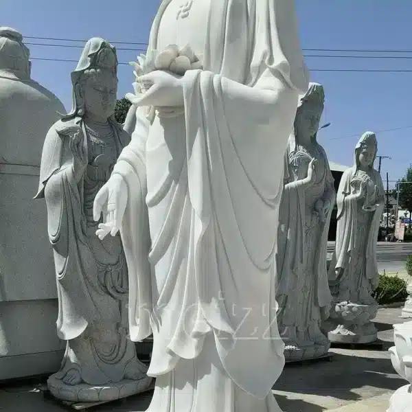 standing buddha garden statue