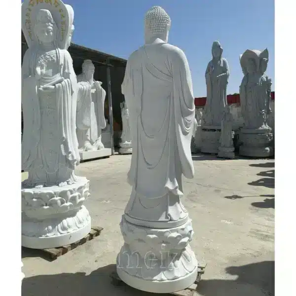 standing buddha garden statue