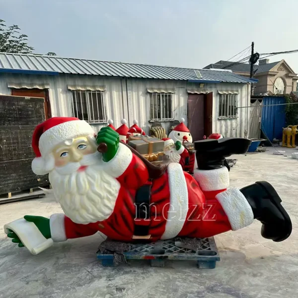 Santa Claus Sculpture Series