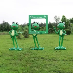Funny Frog Garden Ornaments